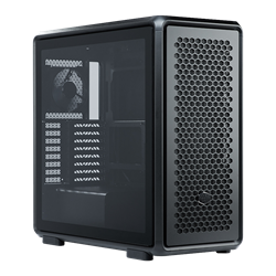 Cooler Master MasterFrame 600 TG Tempered Glass USB 3.2 Siyah Alüminyum Mid Tower Kasa