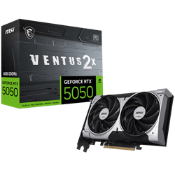 MSI GeForce RTX 5050 8G VENTUS 2X OC GDDR6 8GB DLSS 4 128 Bit Ekran Kartı