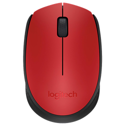 Logitech M171 Wireless Kırmızı Mouse
