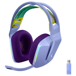 Logitech G G733 LIGHTSPEED RGB 7.1 Surround Lila Kablosuz Gaming Kulaklık