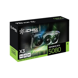 INNO3D GeForce RTX 5080 ICHILL X3 16GB GDDR7 256Bit DLSS 4 Ekran Kartı