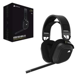 CORSAIR HS80 Wireless Dolby Atmos RGB Siyah Gaming Kulaklık