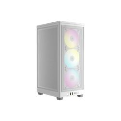 CORSAIR iCUE 2000D AIRFLOW RGB Tempered Glass USB 3.2 Beyaz Mini-ITX Kasa