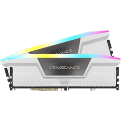 CORSAIR 32GB (2x16GB) Vengeance RGB 6000MHz CL30 DDR5 EXPO/XMP Beyaz Dual Kit Ram