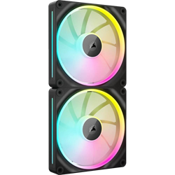 CORSAIR iCUE LINK LX140 RGB 140mm PWM Siyah İkili Kasa Fanı