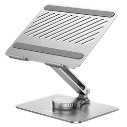 UGREEN Yükseklik ve Açı Ayarlı 360 Derece Döndürülebilir Alüminyum Tablet Notebook Standı