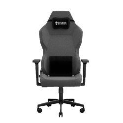 EXVEGA Andromeda 2025 Masajlı Dokuma Kumaş Gri Gaming Koltuk