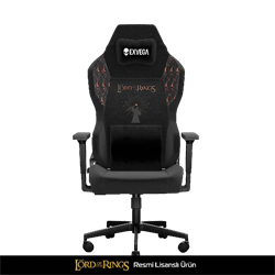 EXVEGA Andromeda 2025 Lord Of The Rings You Shall Not Pass Masajlı Dokuma Kumaş Gaming Koltuk