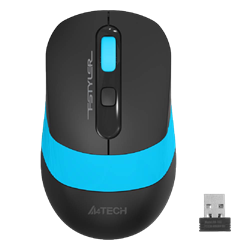 A4 Tech Fstyler FG10 Mavi Nano Optik Kablosuz Mouse