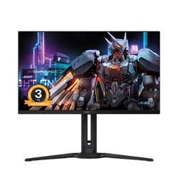 GIGABYTE AORUS FO27Q3 27" 360Hz 0.03ms HDMI DP USB 3.0 Type-C FreeSync Premium Pro Pivot HDR400 KVM RGB QHD OLED Gaming Monitör