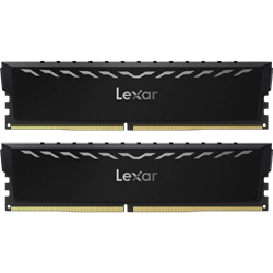 Lexar 16GB (2x8GB) Thor 3200MHz CL18 DDR4 Siyah Dual Kit Ram