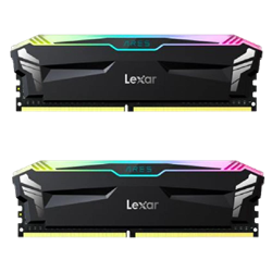 Lexar 32GB (2x16GB) Ares RGB 3600MHz CL18 DDR4 Siyah Dual Kit Ram