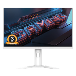GIGABYTE M27QA ICE 27" 180Hz 1ms HDMI DP Type-C Adaptive Sync HDR400 Beyaz QHD SS IPS Gaming Monitör