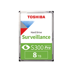 TOSHIBA 3.5" 8 TB S300 MD10ADA800V 7200Rpm 512MB SATA Harddisk