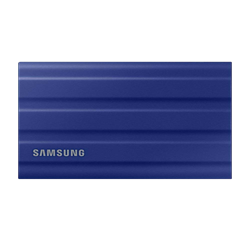 Samsung 1TB T7 Shield USB 3.2 Mavi Taşınabilir SSD (1050MB Okuma / 1000MB Yazma)