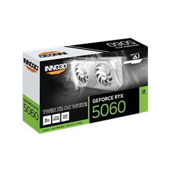 INNO3D GeForce RTX 5060 TWIN X2 OC WHITE 8GB GDDR7 128Bit DLSS 4 Ekran Kartı