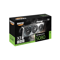 INNO3D GeForce RTX 5080 X3 16GB GDDR7 256bit DLSS 4 Ekran Kartı