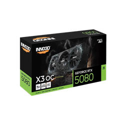 INNO3D GeForce RTX 5080 X3 OC 16GB GDDR7 256Bit DLSS 4 Ekran Kartı