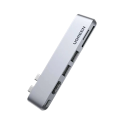 UGREEN 80856  8-in-2 USB 3.0 100W 6K PD Port Çoklayıcı Hub