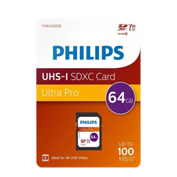PHILIPS SDXC 64GB UHS-I SD Hafıza Kartı