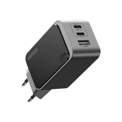 UGREEN Nexode Air 65W GaN Type-C QC PD 2 x Type-C, 1 x USB Gri Hızlı Şarj Cihazı