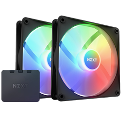 NZXT F140 RGB Core 140mm Siyah Kasa Fanı (2'li)