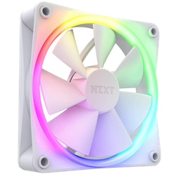 NZXT F120 RGB 120mm Beyaz Tekli Kasa Fanı
