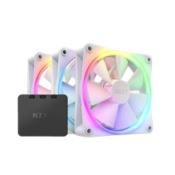 NZXT F120 RGB 120mm Beyaz Üçlü Kasa Fanı