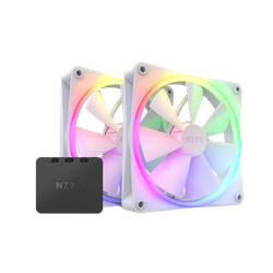 NZXT F140 RGB 140mm Beyaz İkili Kasa Fanı