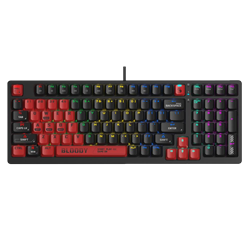 A4Tech Bloody S98 FIRE BLACK Hot Swappable Kablolu RGB Mekanik Gaming Klavye