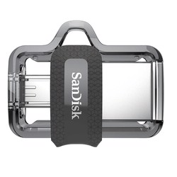 SanDisk 16GB ULTRA ANDROID DUAL DRIVE USB 3.0 Siyah USB Bellek