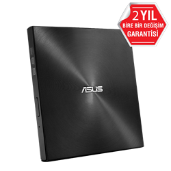 ASUS ZenDrive U9M Windows ve Mac OS USB Type-C M-DISC Ultra İnce Taşınabilir 8X DVD Siyah Harici Yazıcı