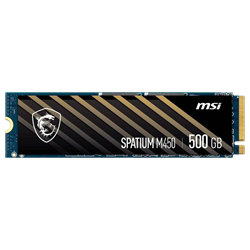 MSI 500GB SPATIUM M450 Gen4 M.2 2280 SSD (3600MB Okuma / 2300MB Yazma)
