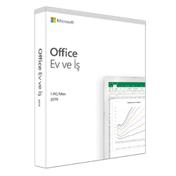 Microsoft Office 2019 Home And Business 1 PC/MAC Türkçe Kutu