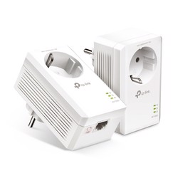 TP-LINK PA7017P AV1000 Gigabit Passthrough Powerline Başlangıç Kiti