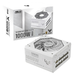 ASUS TUF GAMING 1000G 1000W 80+ Gold ATX 3.1 135mm Fanlı Beyaz PSU