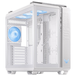 ASUS TUF GAMING GT502 PLUS Tempered Glass RGB Beyaz USB 3.2 Mid Tower Kasa
