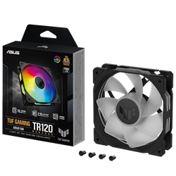 ASUS TUF GAMING TR120 Reverse ARGB 120mm Siyah Kasa Fanı