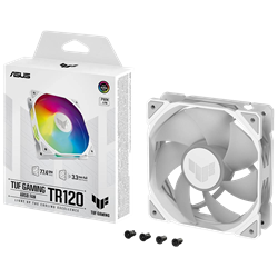 ASUS TUF GAMING TR120 ARGB 120mm Beyaz Kasa Fanı