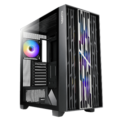 VENTO VG4252L 850W Tempered Glass Mesh USB 3.0 USB-C ARGB E-ATX Siyah Kasa