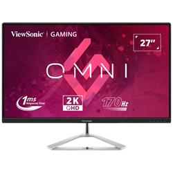 ViewSonic 27" VX2780-2K 170Hz 1ms HDMI DP HDR10 FreeSync Premium QHD IPS Gaming Monitör