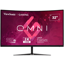 ViewSonic VX3218C-2K 32" 165Hz 1ms HDMI DP FreeSync Premium HDR10 QHD VA Curved Gaming Monitör