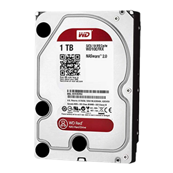 WD 1TB Red 64MB 5400rpm 3.5  SATA 3.0 NAS Harddisk