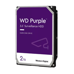 WD 3.5" 2 TB Purple WD23PURZ SATA 3.0 5400 RPM HDD