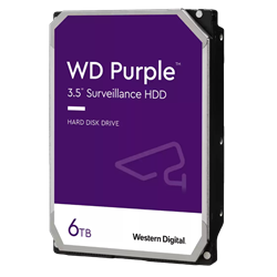 WD 3.5" 6 TB Purple  SATA 3.0 5400 RPM Hard Disk