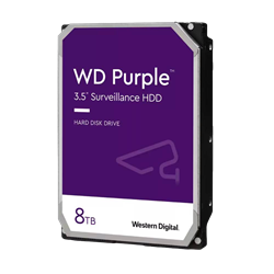WD Purple 8TB 128MB 5640rpm 3.5 SATA 3.0 Güvenlik Harddisk
