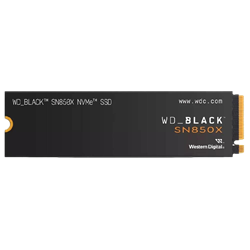 WD 4TB BLACK SN850X NVMe Gen4 M.2 SSD 7300MB Okuma / 6600MB Yazma