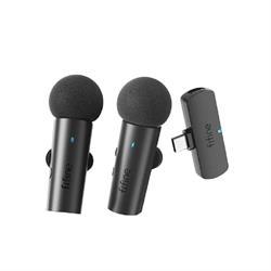 Fifine M8 Kablosuz Yaka Mikrofon Seti