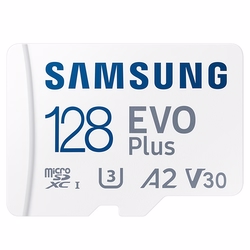 Samsung 128 GB Evo Plus microSDXC 130MBsn Adaptörlü Hafıza Kartı