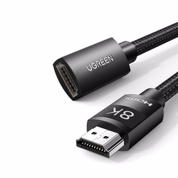UGREEN 8K 60 Hz Örgülü HDMI 2.1 50 cm Uzatma Kablosu